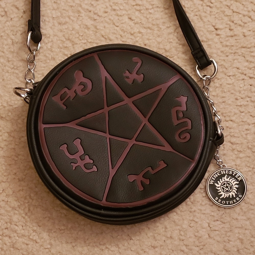 Supernatural Devil's Trap Crossbody Purse